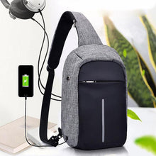 Load image into Gallery viewer, New Men&#39;s Password Lock Anti-Theft Backpack
