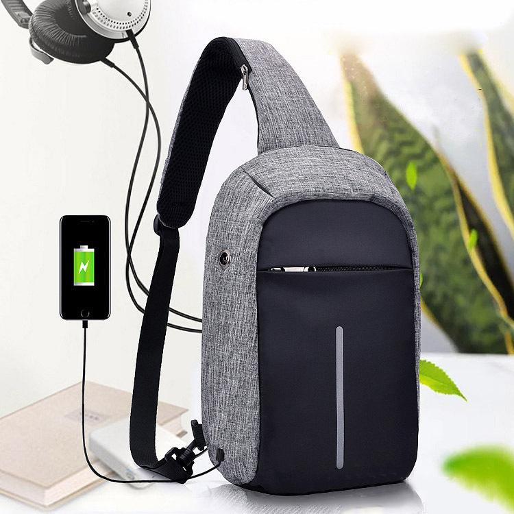 New Men's Password Lock Anti-Theft Backpack